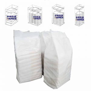 آلة تعبئة ثانوية ، كيس ملح صغير في كيس منسوج PP كبير ،