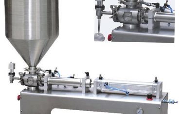 واحد رئيس مكبس حشو سائل لزج