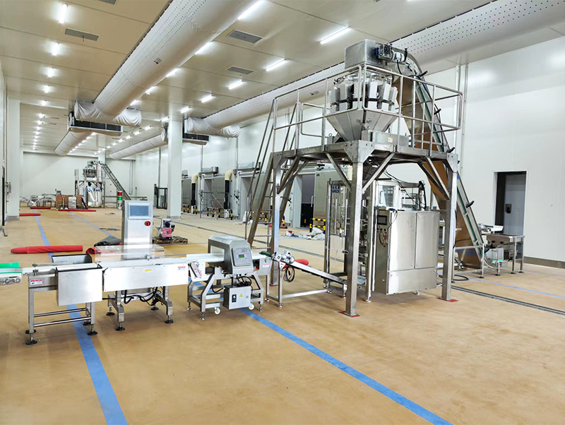 آلة تعبئة أوتوماتيكية للأغذية المجمدة