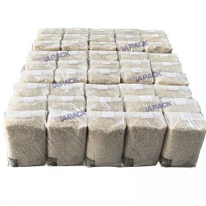 خط تعبئة وتغليف وتعبئة وتغليف الحبوب الأوتوماتيكي
